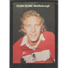 Signed picture of Stuart Boam the Middlesbrough footballer.